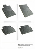 Covorase Auto Cauciuc Frogum Peugeot 407 Citroen C5 (2001-2008) Premium, Impermeabile, Fara Miros