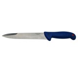Cumpara ieftin Cutit Injunghiat Ideallstore, Chef&#039;s Blade, Otel Inoxidabil, 32cm, Albastru/Argintiu, Universal