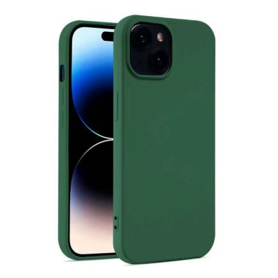Husa iPhone 15 Pro Max Silicon Verde foto