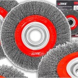 Perie sarma circulara, 150 x 32 mm, pentru polizor, Verke