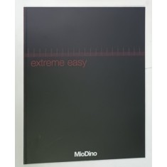 EXTREME EASY , CATALOG AL FIRMEI ITALIENE ' MioDino ' de ARHITECTURA , DESIGN , MOBILIER PENTRU BIROURI , TEXT IN ITALIANA SI ENGLEZA , 2006