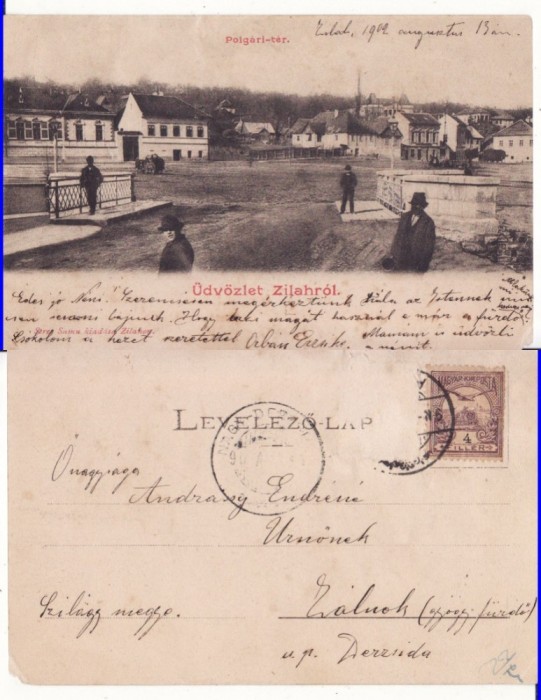 Zalau - Piata- animata- clasica, rara