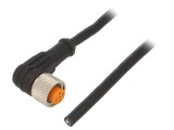 Cablu M12 PIN 4 unghi 5m 4A -25&divide;80&deg;C