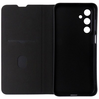 Husa tip carte cu stand, aspect piele gri deschis, pentru Samsung Galaxy A16 4G, 5G foto