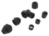 Conector Circular Mufă pe Cablu 4 PIN Terminal cu Șurub
