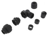 Conector Circular Mufă pe Cablu 4 PIN Terminal cu Șurub