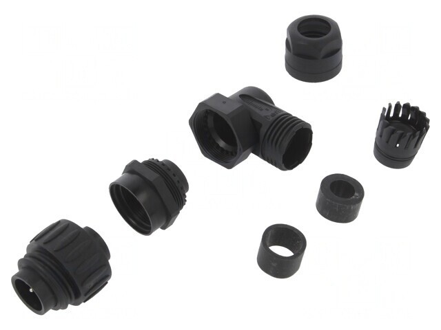 Conector Circular Mufă pe Cablu 4 PIN Terminal cu Șurub