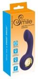 Vibrator punct G/P cu 12 moduri de vibratie Vibrating G- &amp; P-Spot Massager, SWEET SMILE