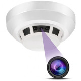 Cumpara ieftin Camera Spion Detector de fum iUni E155, 4K, Night Vision, WiFI Direct (P2P), conexiune si vizualizare locala doar de pe telefon sau tableta cu sistem