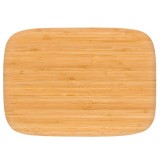 Tocator din bambus pentru bucatarie, Culoare naturala, 35 x 25 x 2 cm