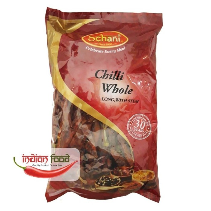 Schani Chilli Whole (Ardei Rosu Intreg cu Coada) 100g