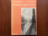 intrarea in cetate timisoara poeme si privelisti anghel dumbraveanu iosif costinas ilustrata carte poezii editura facla 1980 RSR 94 pagini
