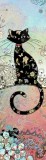 Semn de carte - Bug Art - Chat Noir | Kiub