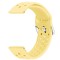Curea silicon, compatibila Samsung Galaxy Watch6 Classic 43mm, Telescoape QR, Galben