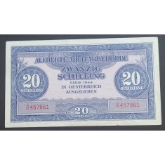 Austria, 20 Schilling 1944, Ocupația aliată.