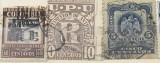 Timbre America Interbelica TMB1AMC Columbia centavos serie/lot 3