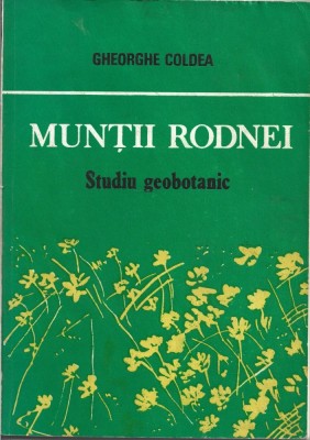 C8870N Munții Rodnei, studiu geobotanic de Gheorghe Coldea, 1990 foto