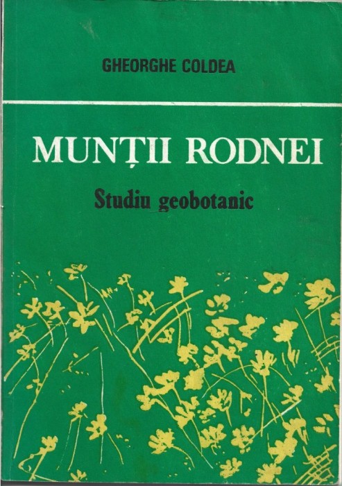 C8870N Munții Rodnei, studiu geobotanic de Gheorghe Coldea, 1990