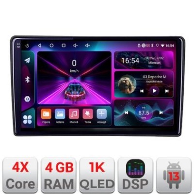 Navigatie Citroen Berlingo 2008-2018 A-berlingo 4+64 InCell Display 1K Android Waze USB Navigatie Internet Youtube Radio CarStore Technology foto