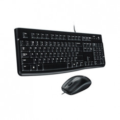 Kit Tastatura Si Mouse Cu Fir Logitech Mk120