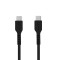 Cablu De Date Si Incarcare USB C la USB C 60cm Negru