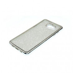 Husa Jelly BLING Sony Xperia M4 Aqua Silver