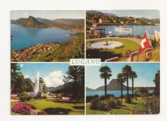 FA4 - Carte Postala - ELVETIA - Lugano , circulata 1976