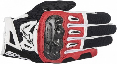 Manusi Alpinestars SMX-2 Air Carbon V2 culoare Negru/Rosu/Alb marime XL Cod Produs: MX_NEW 33013003PE foto
