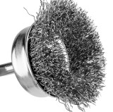 Perie cupa flex cu tja 6 mm 50 mm