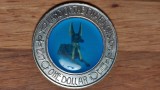 R15 Somalia -exonumia- 250 shillings / 1 dollar - Tutankhamun - uriasa, Africa