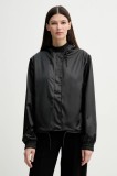 Rains geaca String W Jacket W3 culoarea negru, de tranzitie, 18040