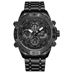 Ceas Weide WH6909B-1C negru MIYOTA 2035 quartz foto