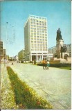 (A)carte postala(ilustrata)-IASI-Hotel Unirea, Circulata, Printata