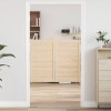 VidaXL Uși batante cu jaluzele 1 pereche 90x100 cm lemn masiv de pin 4107132