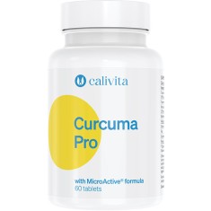 Curcuma Pro Supliment Alimentar pentru Articulatii cu Extracte de Turmeric (60 tablete) - Calivita
