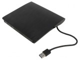 Unitate Optica Externa QOLTEC DVD USB 3.0 Slim, CD/DVD-RW, Negru, 146x145x16mm