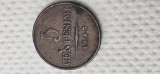 Italia 5 CENTESIMI 1843 V