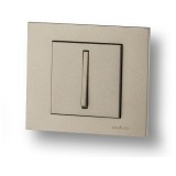 Cumpara ieftin Intrerupator slim Grano ST Titan Metalic Ovivo 410-120200-200