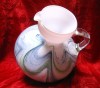 CARAFA DECANTOR BAUTURA DIN STICLA OPALINA 20 CM 2 LITRI