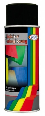 Spray vopsea Hobby acrilic, Alb mat 400 ml, Wesco foto