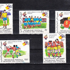 M2 CNL2 - Timbre foarte vechi - Comore - fotbal - Spania 1982