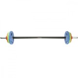 Cumpara ieftin Set Haltera Pump cu Greutati reglabile HMS SBP22, 20 kg FitLine Training