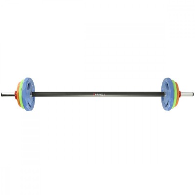 Set Haltera Pump cu Greutati reglabile HMS SBP22, 20 kg FitLine Training foto