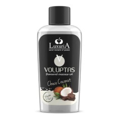 Masaj - Luxuria Voluptas Gel de Masaj cu Aroma de Ciocolata cu Cocos 100 ml Efect de Caldura Aroma Naturala