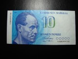 FINLANDA 10 MARKKAA 1986 EXCELENTA