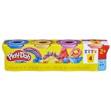 PLAY DOH SET 4 CUTII PLASTILINA CULORI METALICE STRALUCITOARE