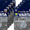 Baterii CR2032 litiu, 3V - Varta, 10 buc / set