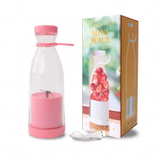 Mini Blender portabil - Smoothie &amp;amp; Shake, incarcare usb 6 Lame otel Inoxidabil foto