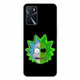 Husa compatibila cu Oppo A16 Silicon Gel Tpu Model Rick And Morty Alien