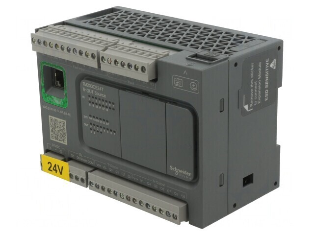 Controler Programabil PLC 24VDC 10OUT 14IN IP20 TM200CE24T